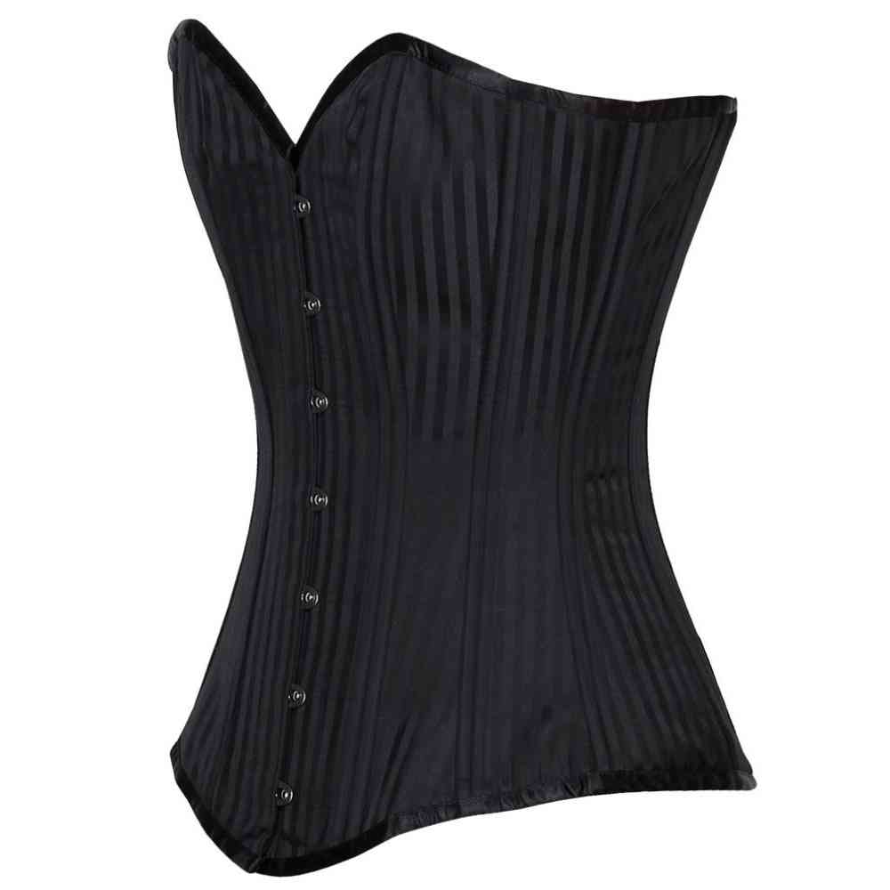 Attitude Corsets - Daléonë Overbust corset - Black